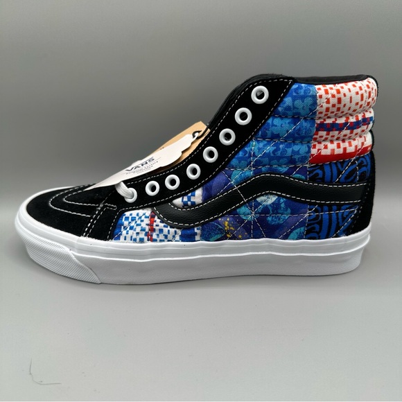 Vans X Sandy Liang Spongebob High Patchwork Sneakers Unisex Men 6/Women 7.5 - Picture 3 of 11